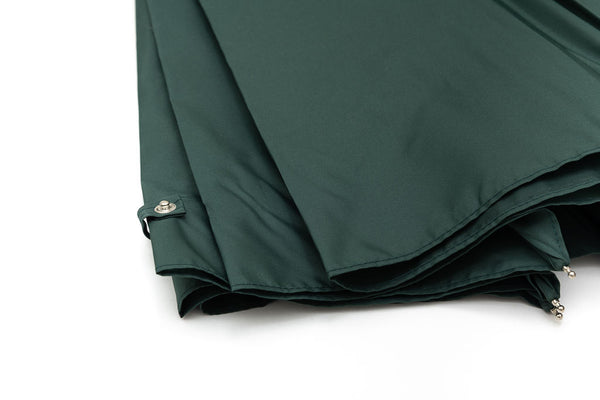 Mario Talarico folding umbrella green bamboo handle