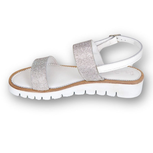 MastroDomenico Women's Handmade Sandals - Cloud