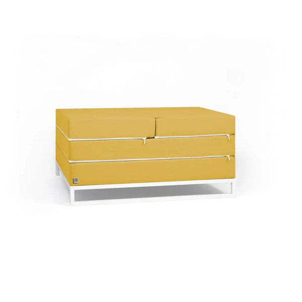 DIVERSO OUTDOOR, Outdoor Sofa Bed and Pouf 90x90 cm 