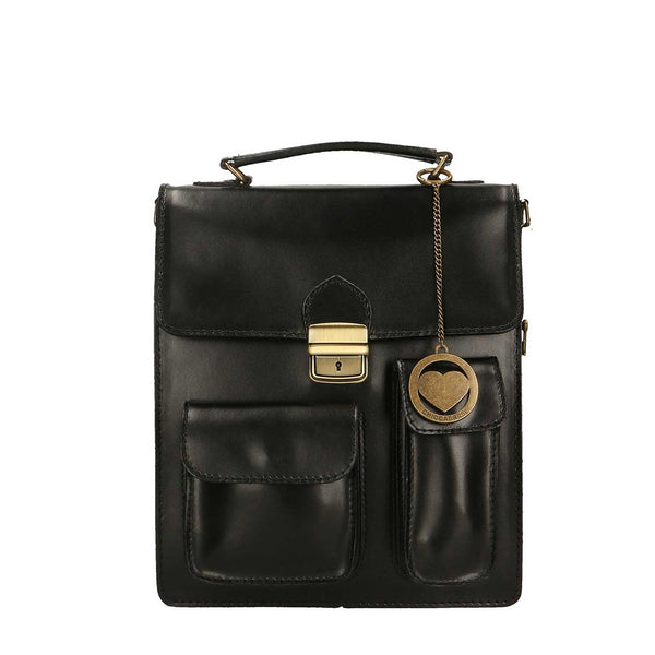 Business bag, men's leather bag - 27x32x10 cm - 7013 