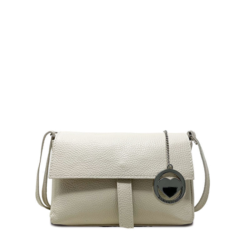 Borsa Clutch Piccola da Donna a Spalla in Pelle Dollaro - Saturnia K071.