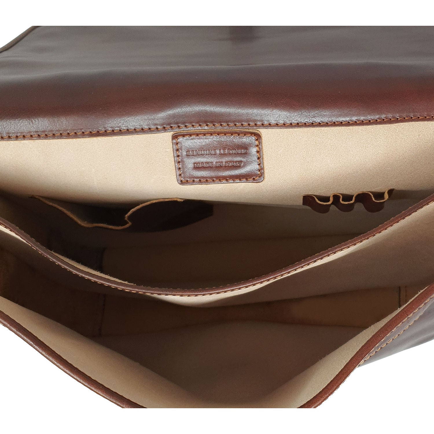 Men's Briefcase Leather Document Case Work Bag - 39x29x10 Cm - G224 