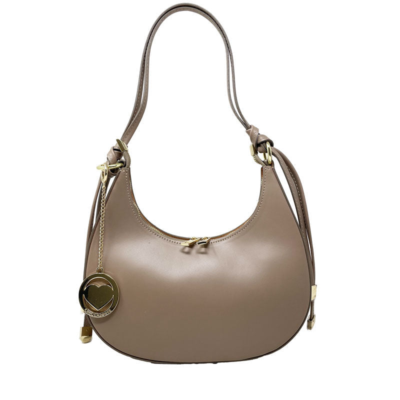 Borsa Media a Mano da Donna in Pelle Sauvage - K070.