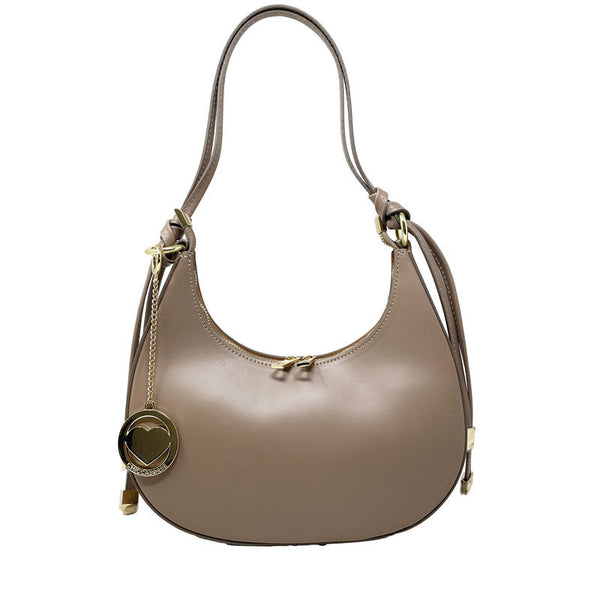 Borsa Media a Mano da Donna in Pelle Sauvage - K070.
