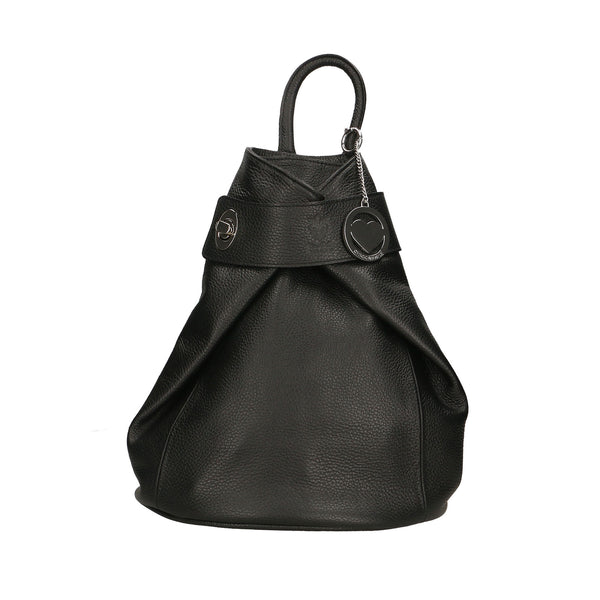 Women's Backpack in Soft Leather Made in Italy - 28x35x12 Cm - 34030 