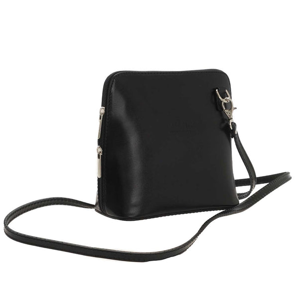 Unisex Leather Shoulder Bag - 17 x 17 x 9 Cm - 133 