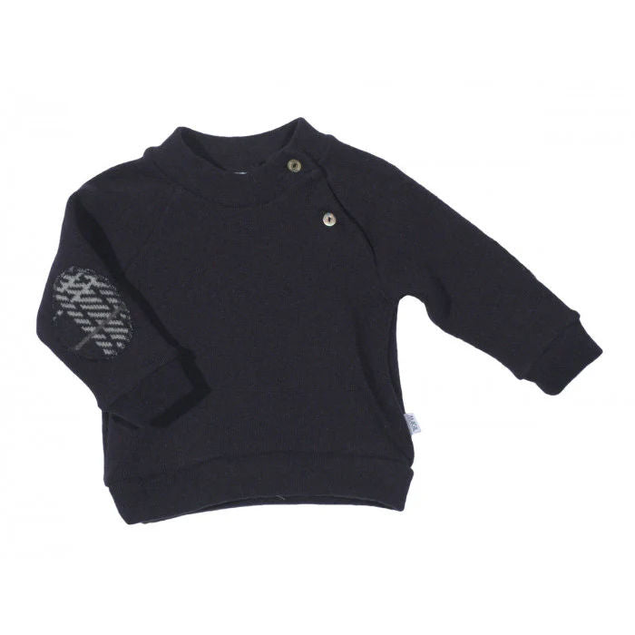 MAGLIA IN CALDO COTONE CON TOPPE E BOTTINI ACOJA