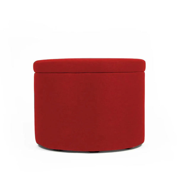 PANDORA 50 ROUND TEX, Pouf Contenitore Tessuto Rotondo 50 h42