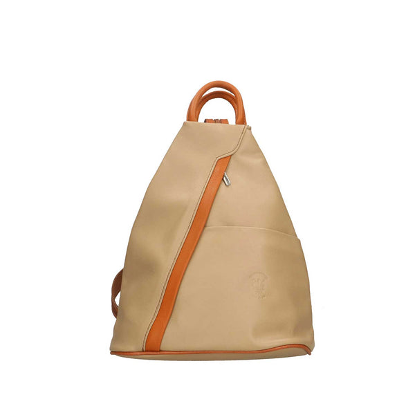 Women's Backpack Bag in Genuine Leather Made in Italy - 25x30x13 Cm. Backpack. 80072 