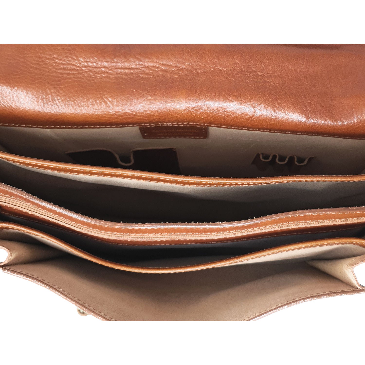 Borsa da lavoro Ventiquattrore Portadocumenti da Uomo Cartella in pelle - 39x28x9 Cm - G902
