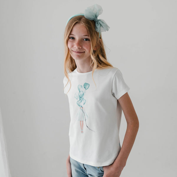 T-SHIRT STAMPA PALLONCINI