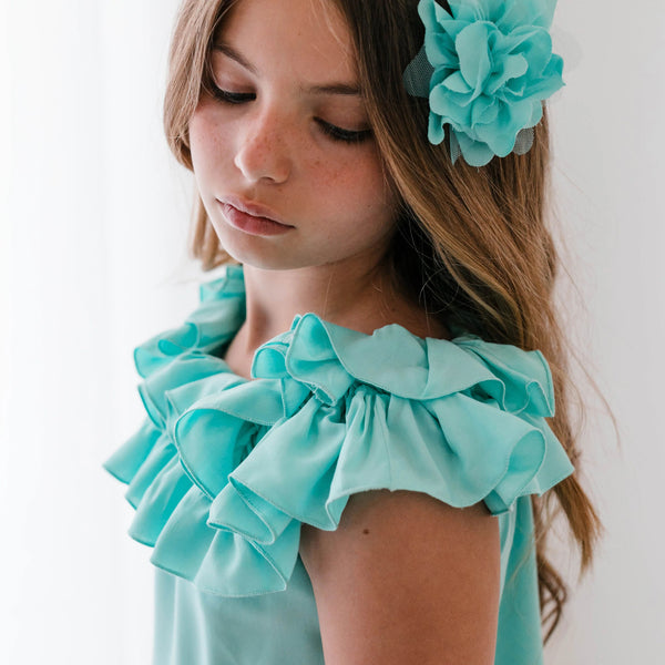 TOP CROPPED IN VISCOSA