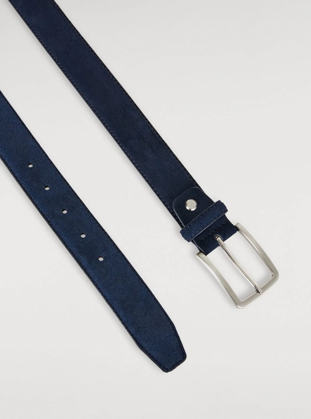 Suede belt