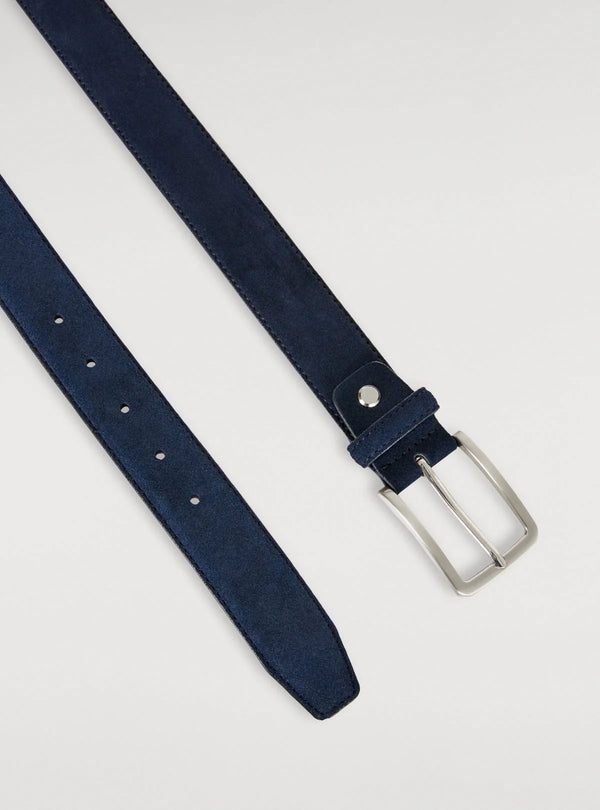 Suede belt