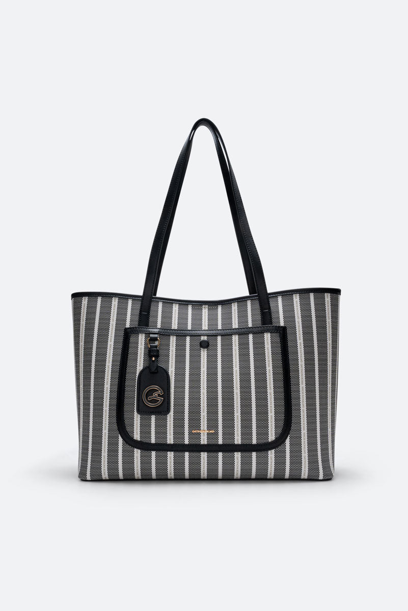 Shopping Bag Alessandra Large Nera