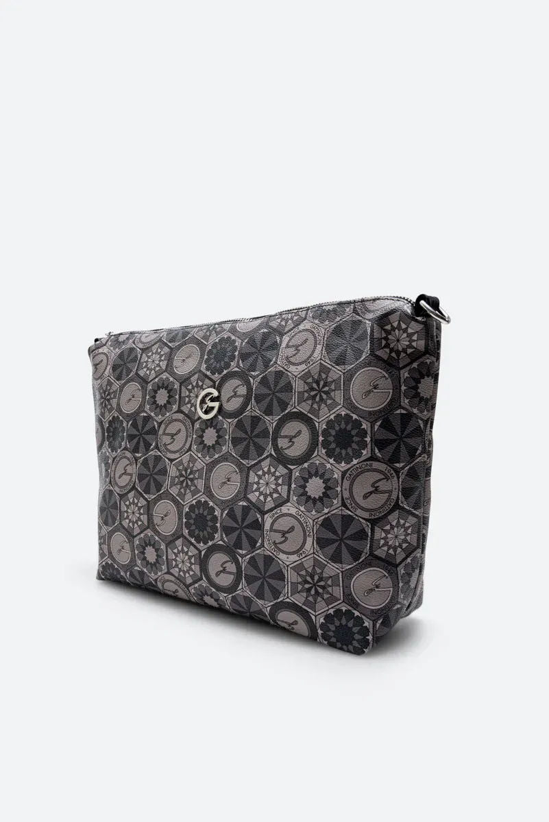 Teodosia Reversible Black shopping bag
