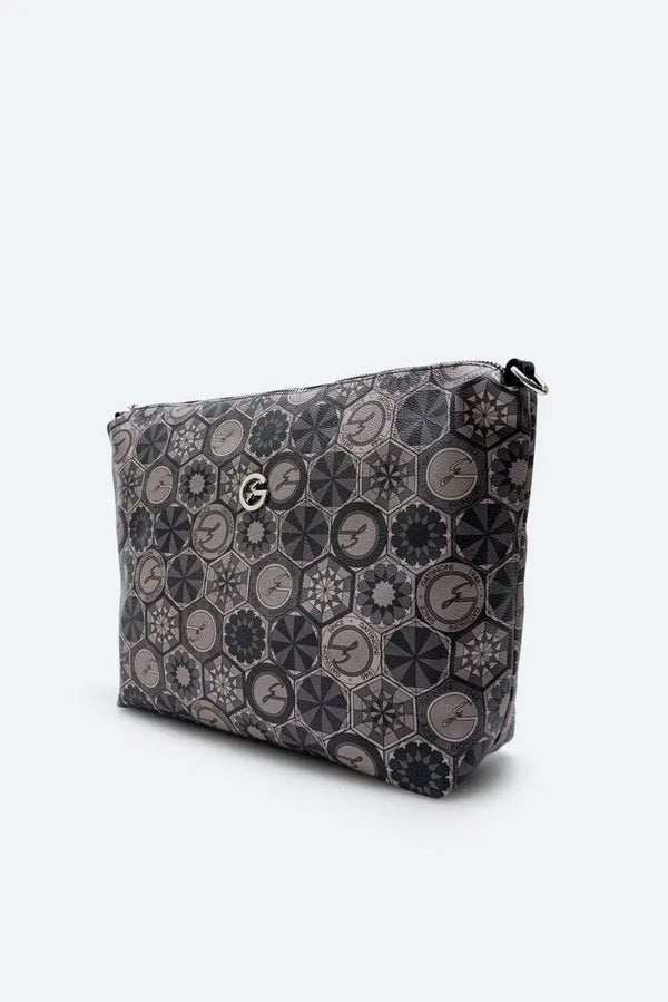 Teodosia Reversible Black shopping bag