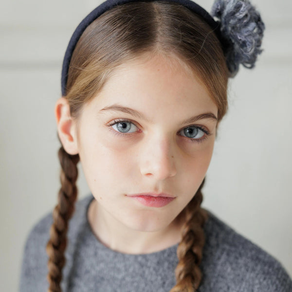 HEADBAND WITH POM PON