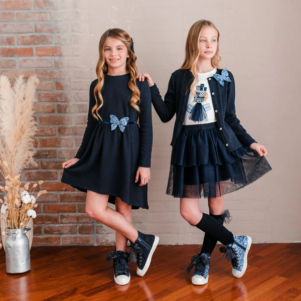GONNA IN TULLE CON DOPPIA BALZA