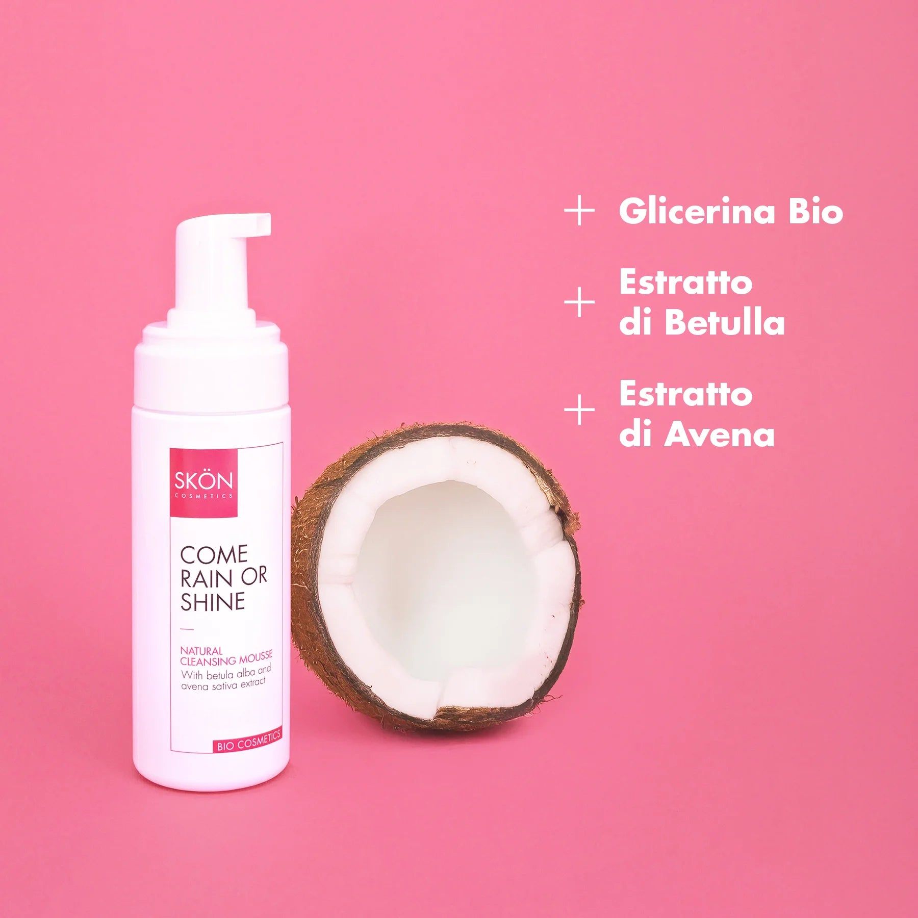 Organic Facial Cleansing Mousse