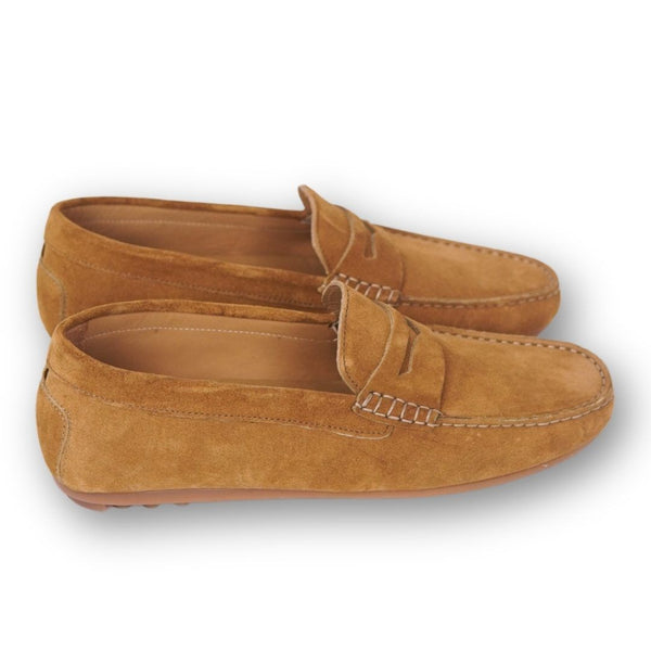 MastroDomenico Men's Handmade Moccasins - Yellow Berillo
