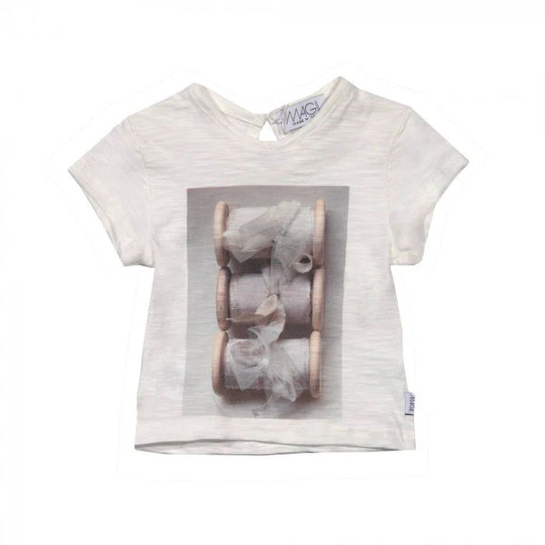 RIBBON PRINT T-SHIRT