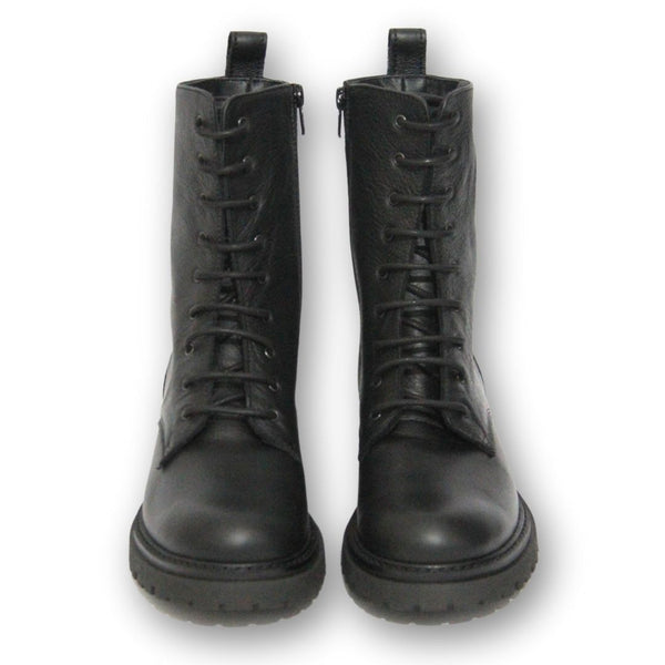 MastroDomenico Women's Handcrafted Ankle Boots – Black 