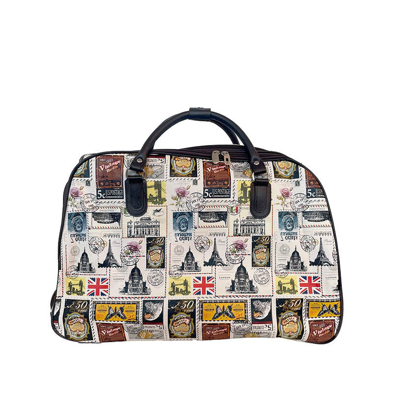 Borsone Trolley Unisex Fantasia London Mark - BORS01