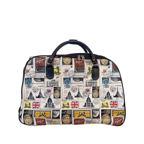 Borsone Trolley Unisex Fantasia London Mark - BORS01
