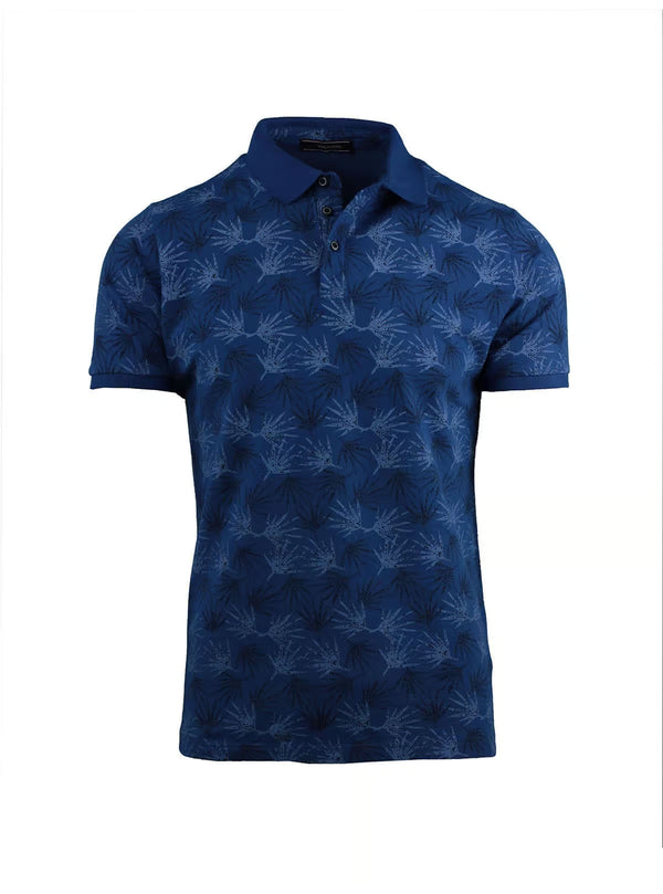HAWAIIAN PRINT POLO