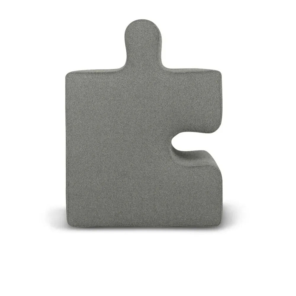 PUFFLE, Pouf Puzzle Poggiapiedi Modulare in Cotone