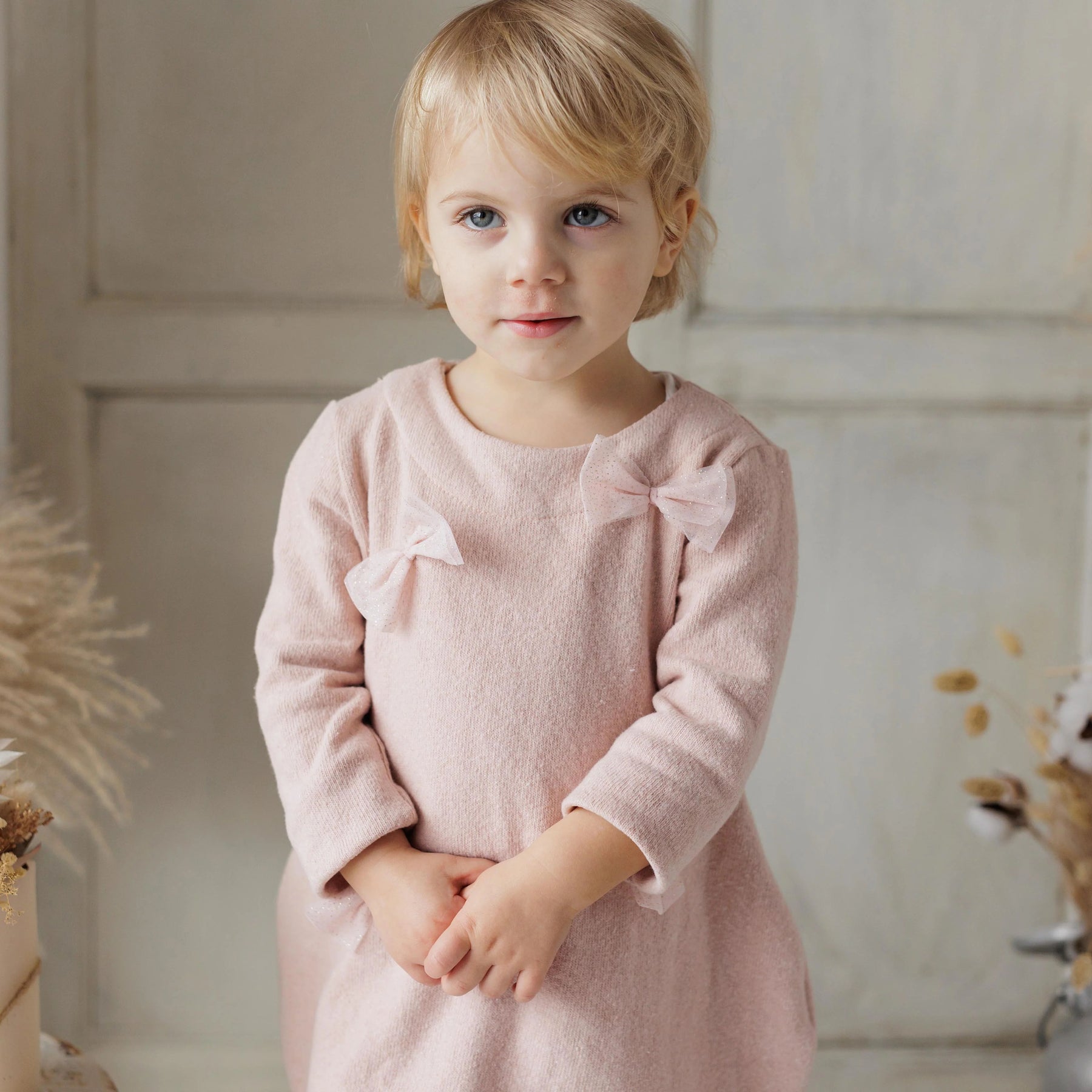 ABITO EGG-SHAPE CON FIOCCHI IN TULLE