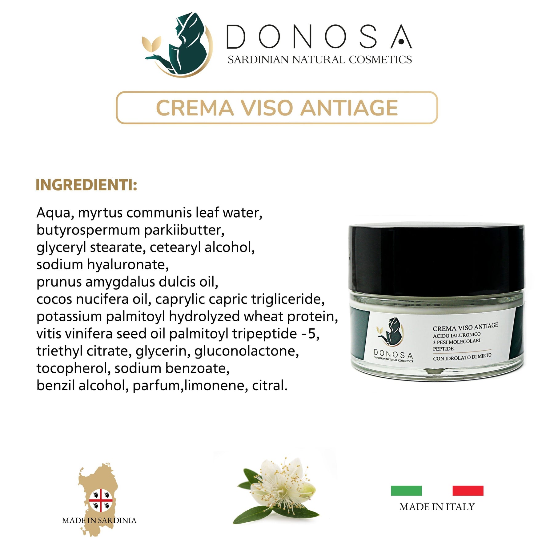 KIT  GEL DETERGENTE + CREMA VISO ANTIETÀ + OMAGGIO