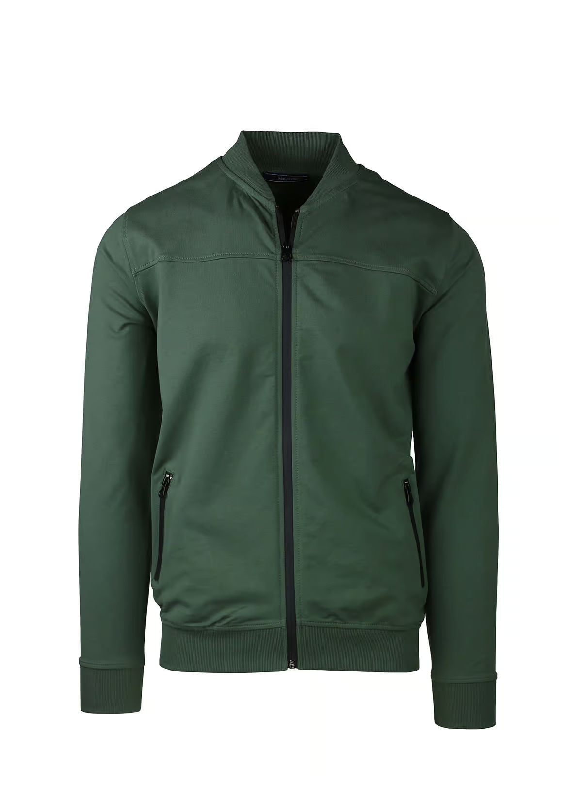 GIUBBINO COLLO A BOMBER FULL ZIP SPALMATA