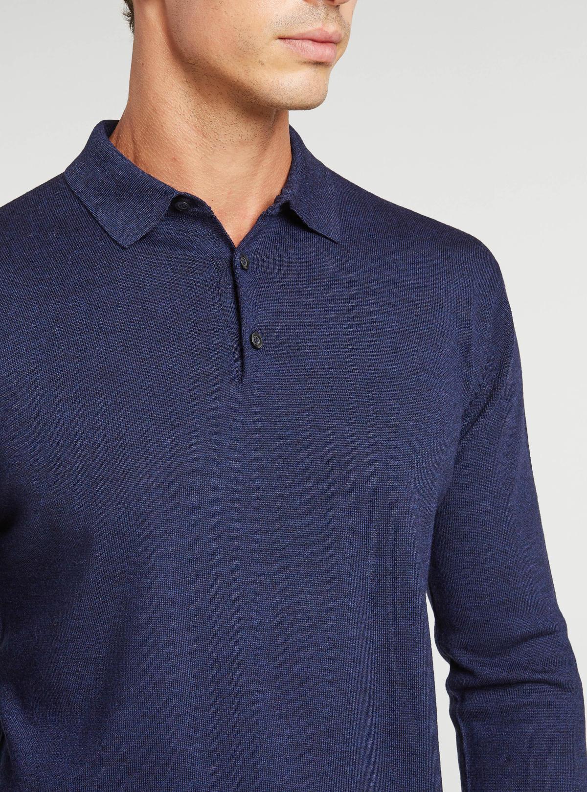 Polo in pura lana merino