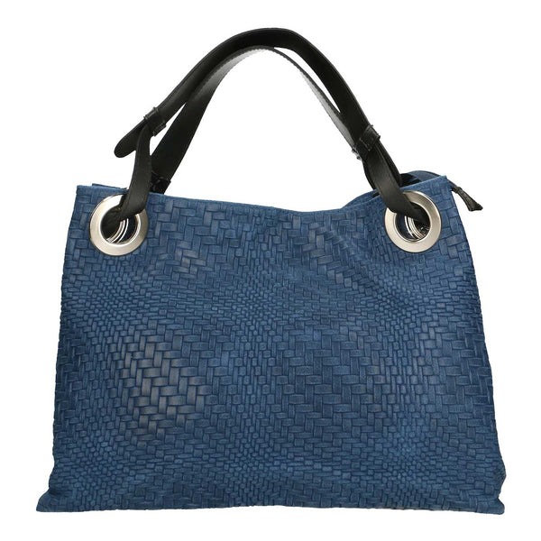 Women's Handbag Woven Leather Print - 38x28x10 Cm - 80059 