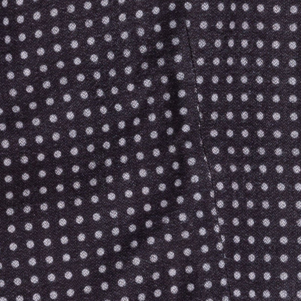 Blue polka dot vest