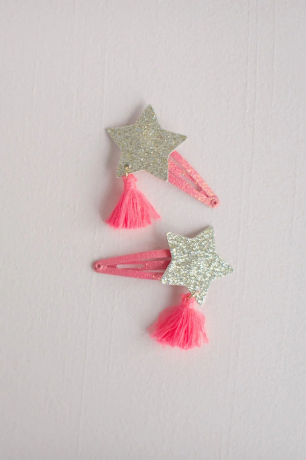 STAR HAIRCLIPS2PCS