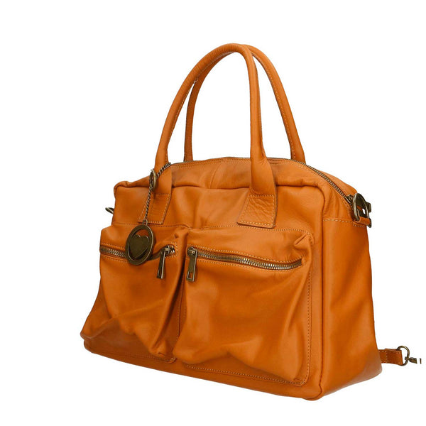Large Handbag Travel Bag for Women in Leather - 36x26x15 cm - 6173 