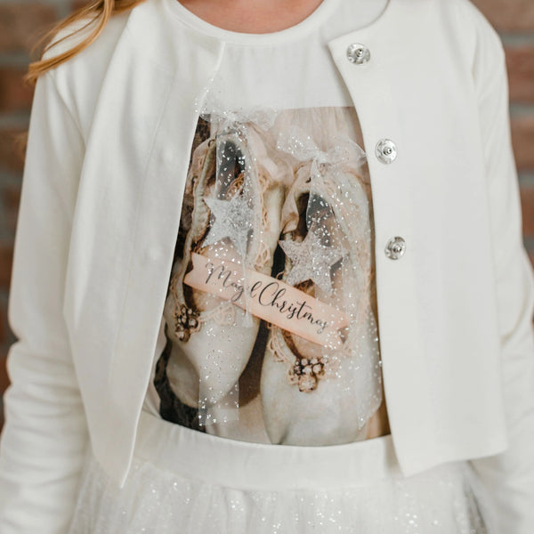 T-SHIRT STAMPA BALLERINE