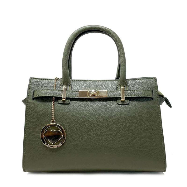 Luxury Women's Bag Genuine Dollar Leather Large - Cortina k044. 