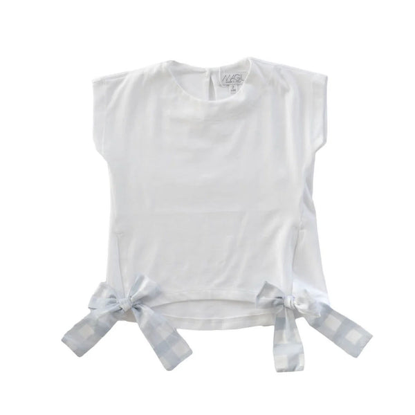 T-SHIRT CON FIOCCHETTI LATERALI