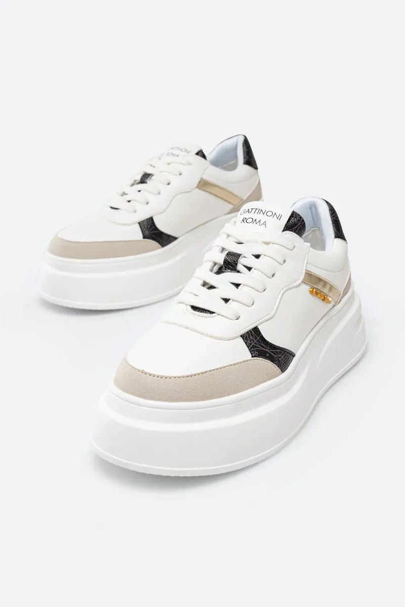 White Floyd Sneaker