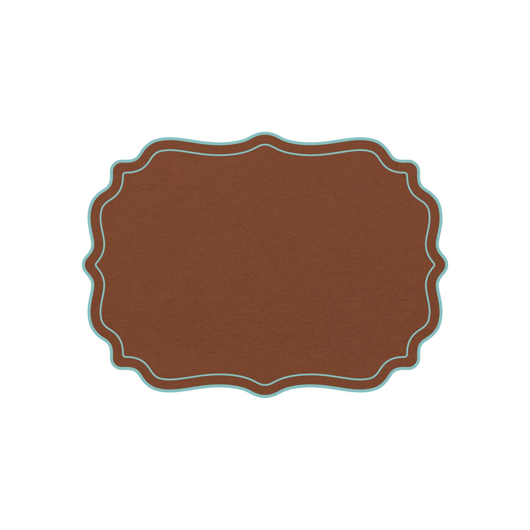 Scalloped Frames Placemat 