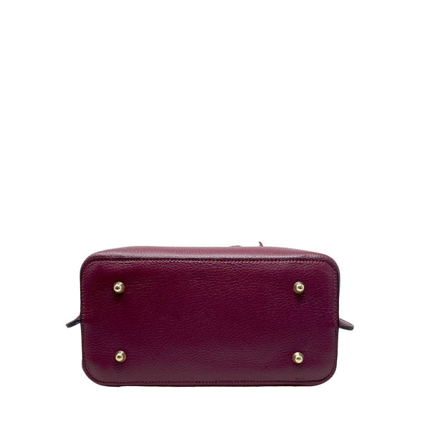 Medium Handbag for Women in Dollar Leather Metal Handles - Modena k067. (Copy)