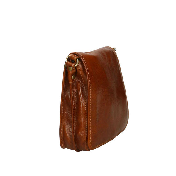 Women's Leather Briefcase - 23 x 26 x 7 Cm - 9109 