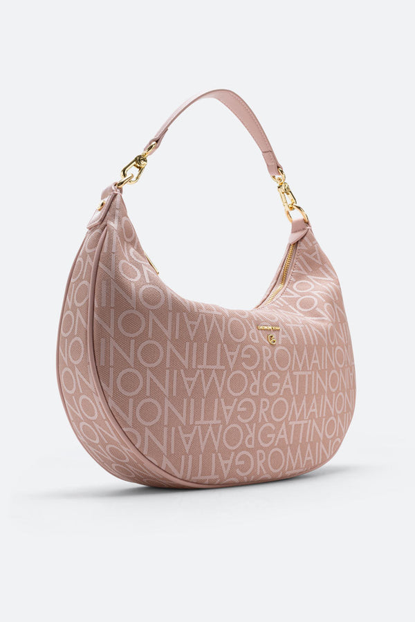 Hobo Bag Charlie Rosa Medium