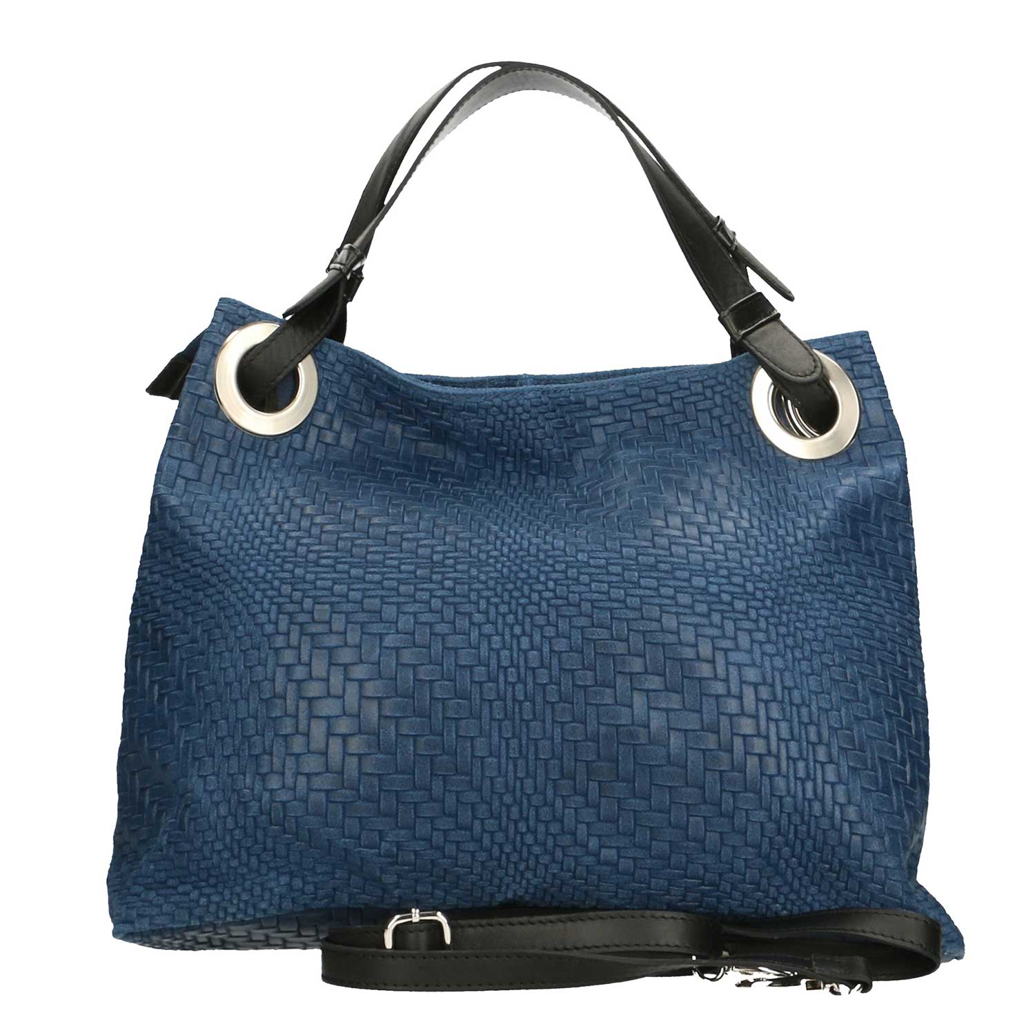 Women's Handbag Woven Leather Print - 38x28x10 Cm - 80059 