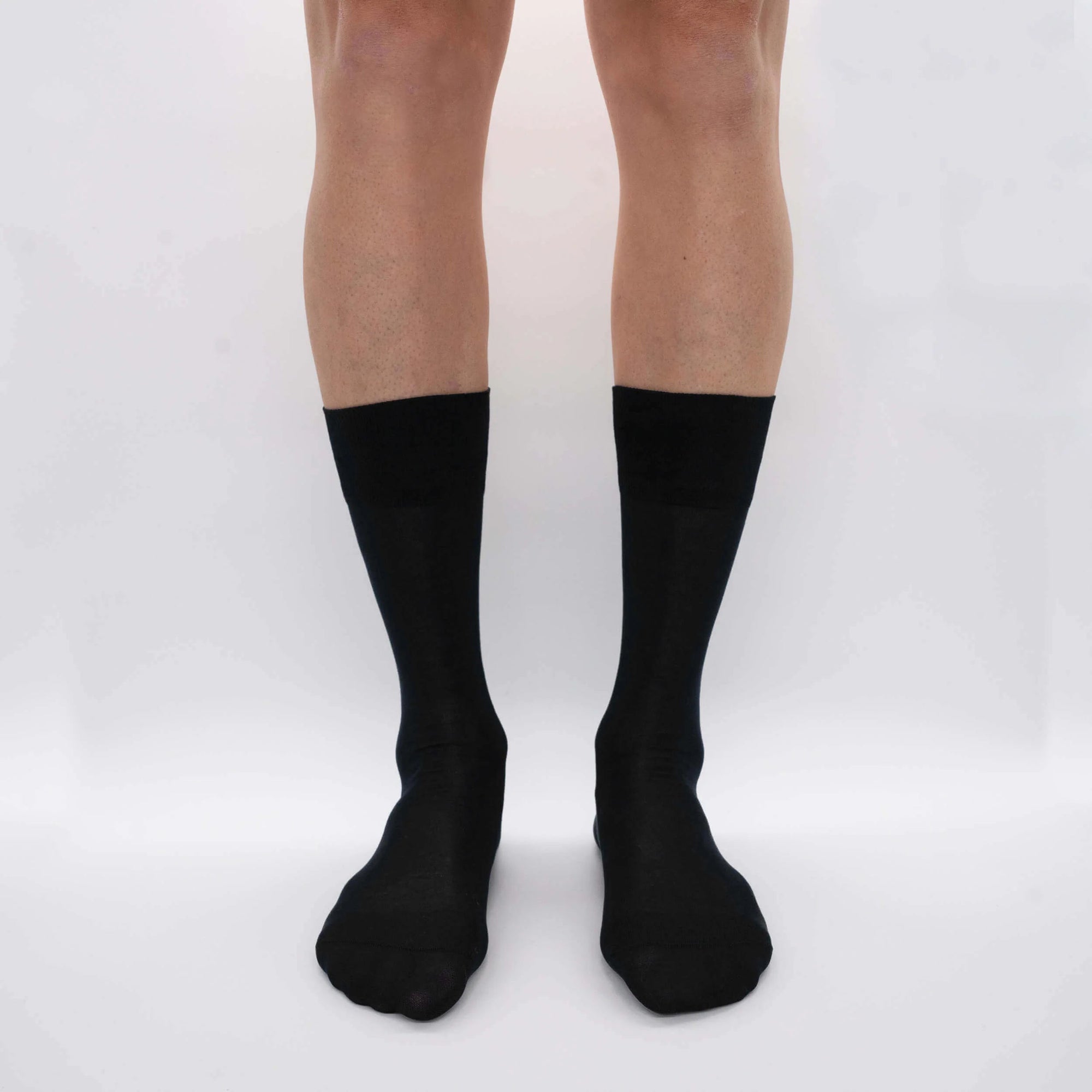 Mulberry Silk Chiffon - Fine Knit Short Sock
