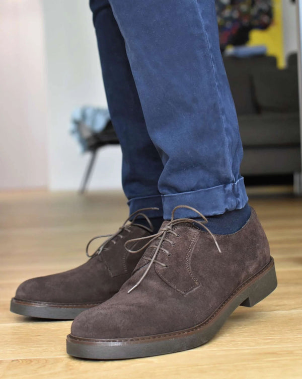 ALESSANDRIA - Brown Suede